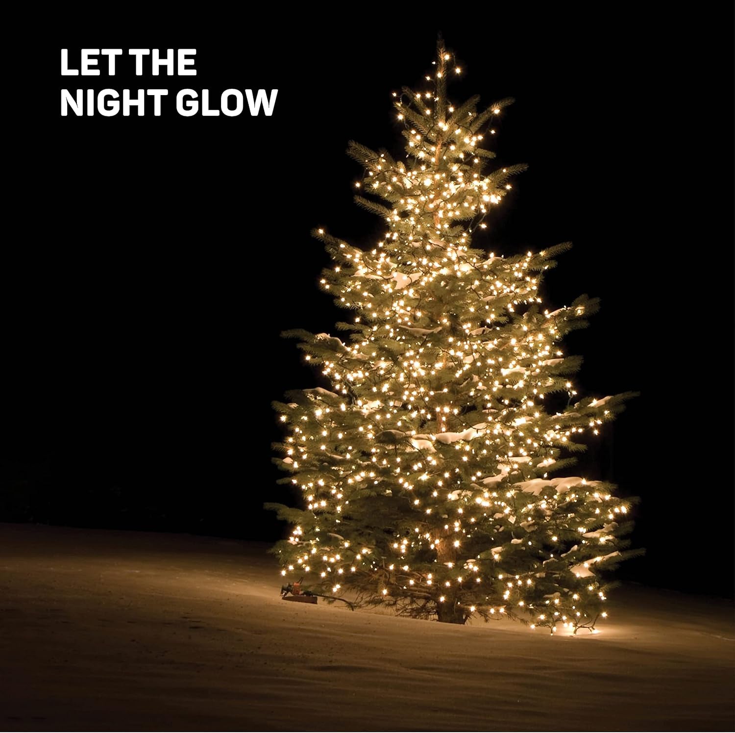 Christmas String Lights [100 Set] 25 Ft Warm White Christmas String Lights, for Xmas Tree, Garland, Holiday, Party Décor –Mini Christmas Lights for Tree Weather-Resistant (White Wire)